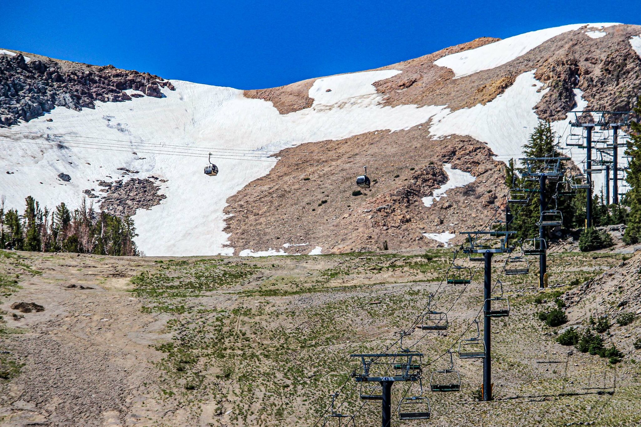 Cornice Bowl - 6-26-2024 - Mammoth Mountain Ski Area
