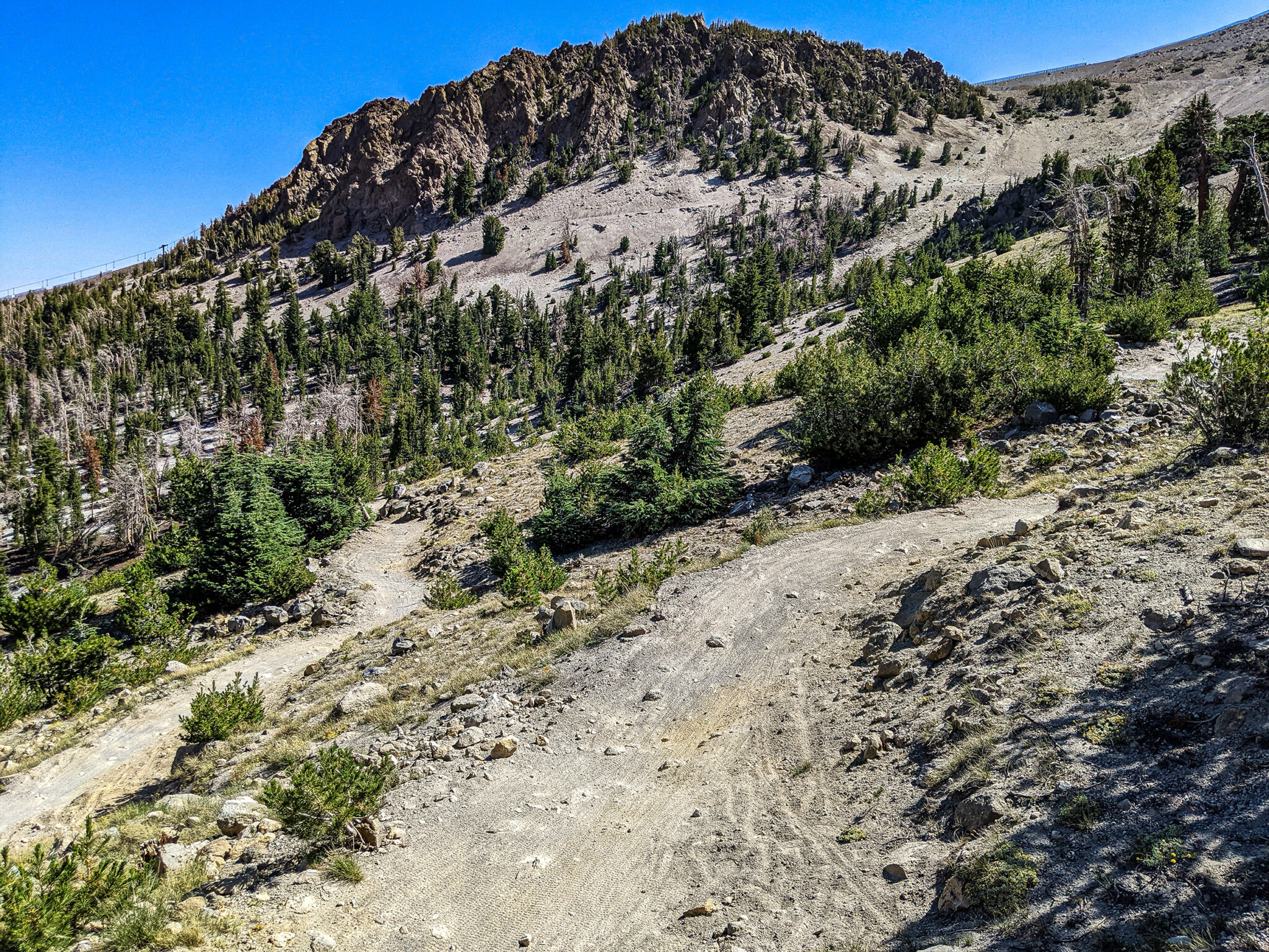 Off the Top Trail - Mammoth Mountain Bike Park